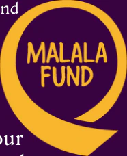 Logo of the Malala Fund.